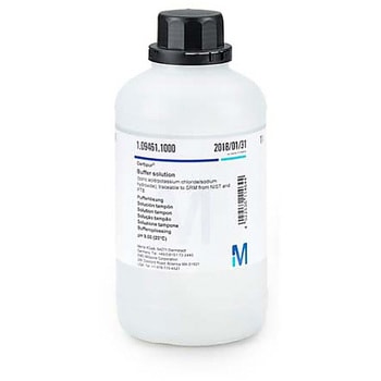 缓冲溶液硼酸/氯化钾/氢氧化钠，可追溯至 NIST 和 PTB SRM，pH 值 9.00，20°C，CertiPure (R) 109461，1LMerck(默克密理博)1.09461.1000